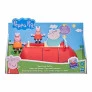 Veículo e Figuras - Peppa Pig - Carro Vermelho da Família - Hasbro