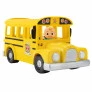 Veículo e Mini Boneco - CoComelon - Ônibus Escolar Musical e JJ - Amarelo - Candide