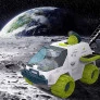 Veículo e Mini Boneco - Space Explorer - Truck Lunar Rover Espacial - Multikids