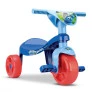 Triciclo Com Haste Removível - Triciclo Tchuco Smurfs - Azul - Samba Toys