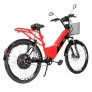 Bicicleta Elétrica - Street Plus PAM - 800w 48v - Vermelha - Plug and Move
