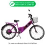 Bicicleta Elétrica - Street PAM - 800w Lithium - Violeta - Plug and Move